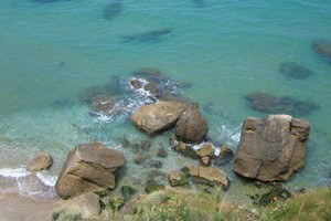 Scuba diving area