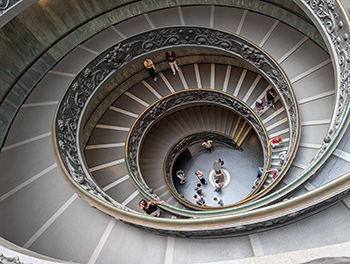 Rome Vatican Steps
